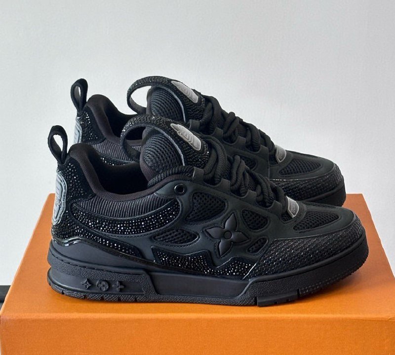 Louis vuitton skate sneakers LV Trainer Shoes                                