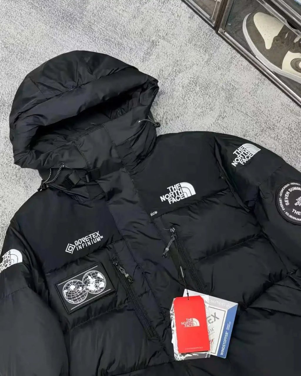 the north face down jacket