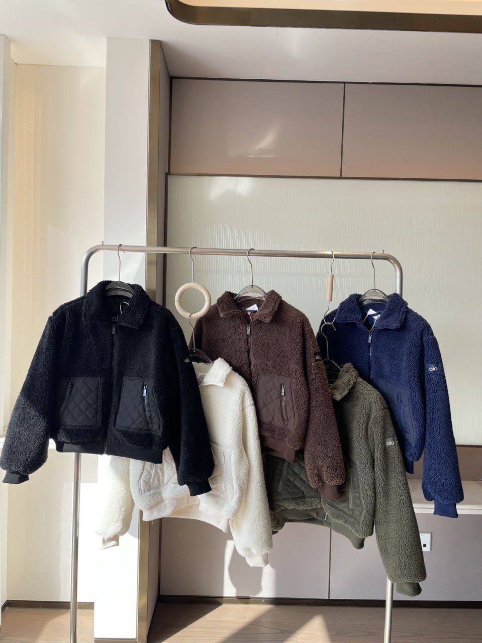 alo sweater jacket coat