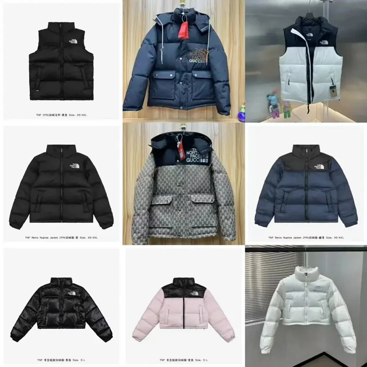 The North Face down jacket