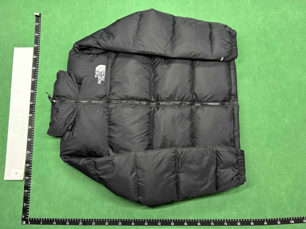 The North Face down jacket