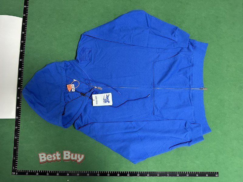Burberry Hoodie Zip-Up Sweatshirt Men's Fashion
