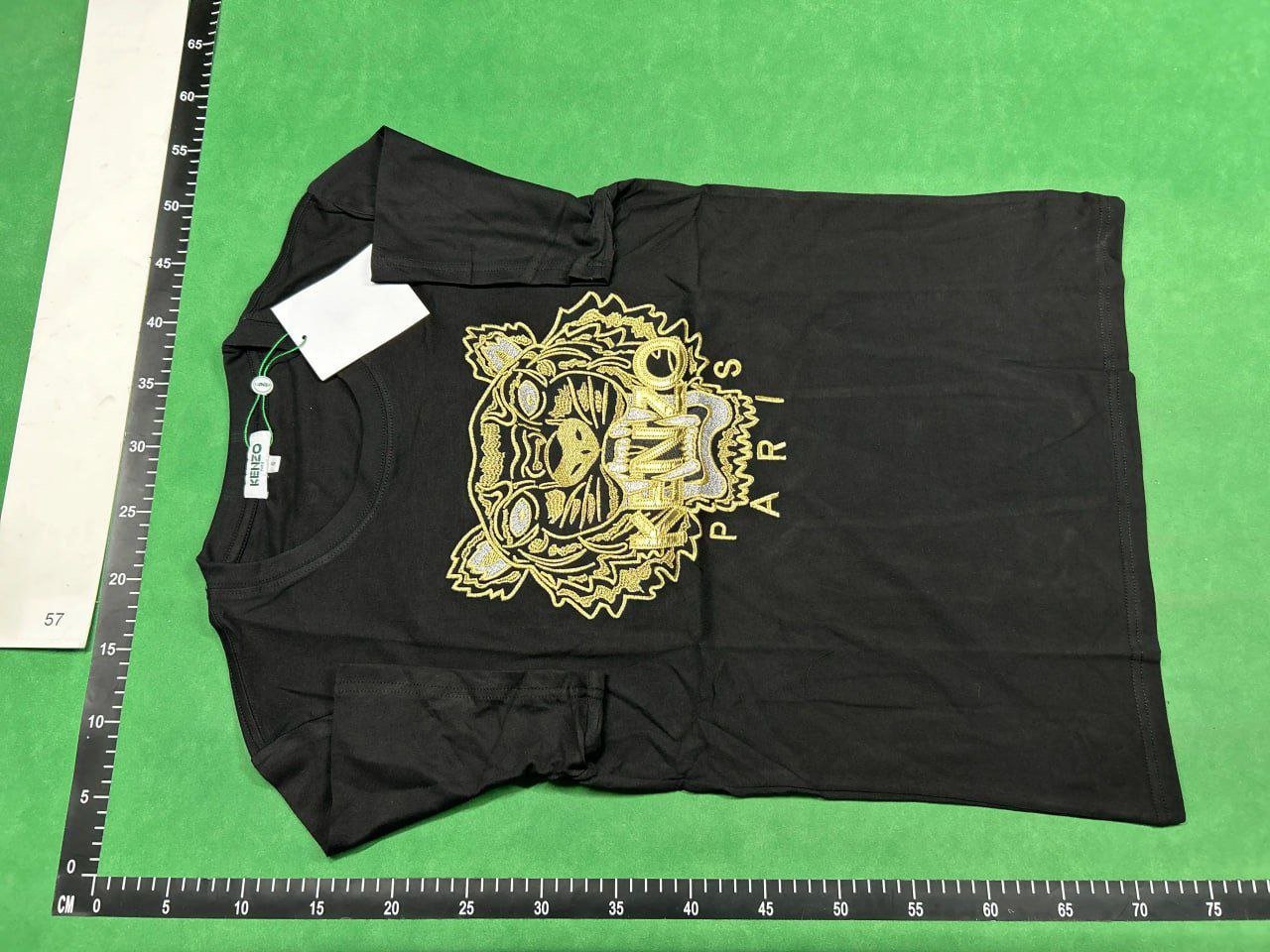 KENZO Tiger Print T-Shirt Men's Fashion Casual Top
