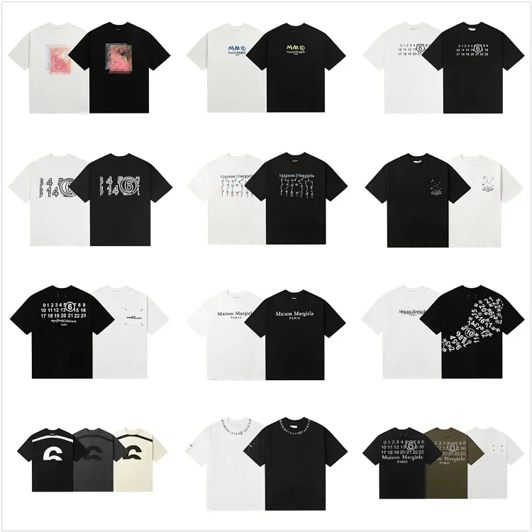 Maison Margiela Logo Print T-Shirt for Men and Women