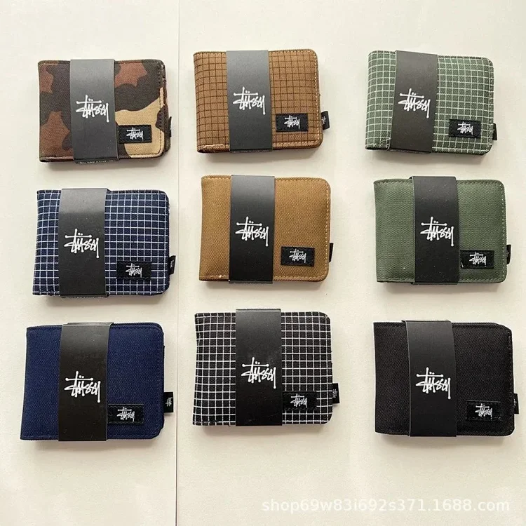  Stussy Wallets - Stylish Canvas Money Clips in Ca