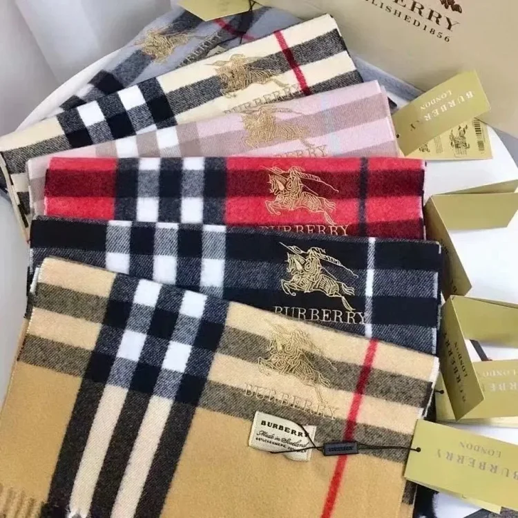 Burberry Classic Check Cashmere Scarf