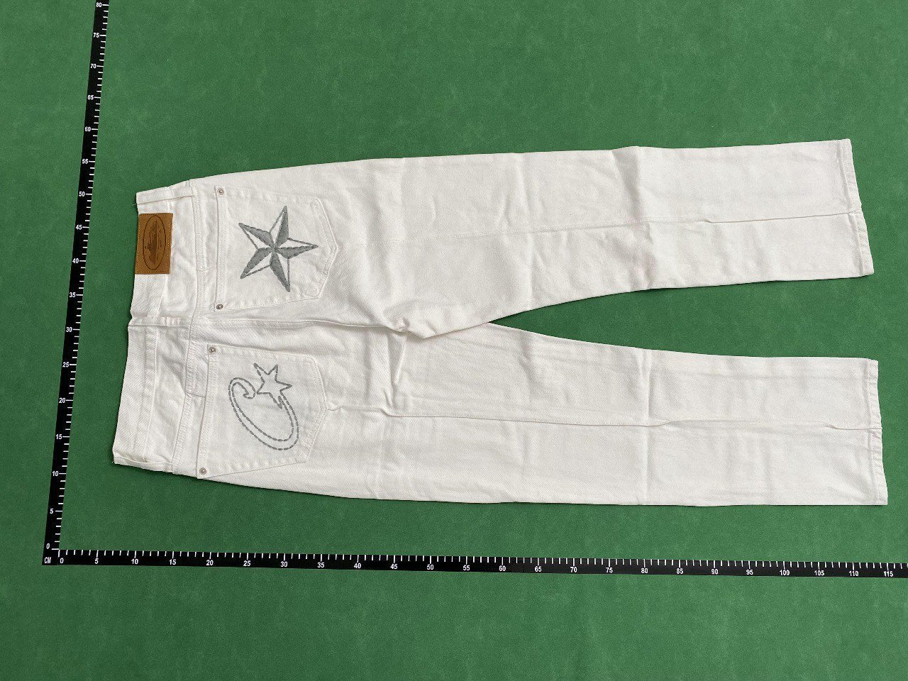 Calvin Klein Star Embroidered Jeans - Classic Blue  