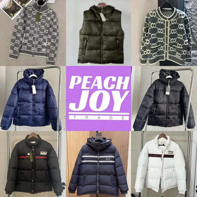  Gucci Monogram Down Jacket for Men and Women