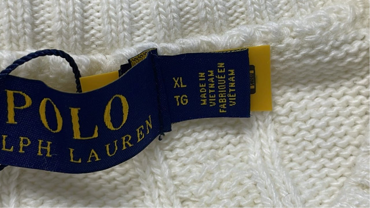 Polo Ralph Lauren Men's Cable-Knit Crewneck Sweater - Grey Polo Sweaters