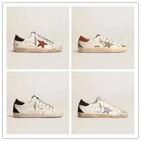 Golden Goose Superstar Sneakers - Classic Distressed Design