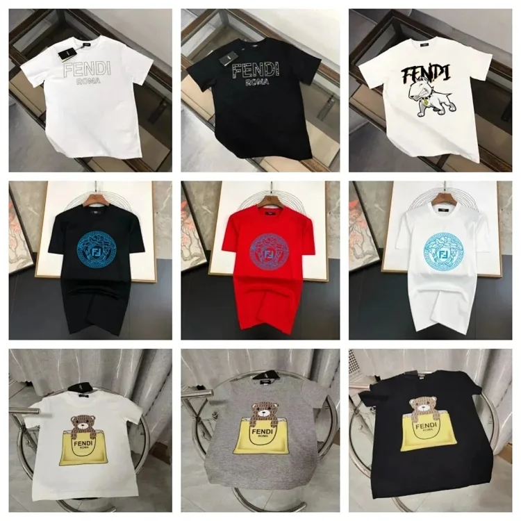 Fendi Roma T-Shirts - Classic & Trendy Designs for Men and Women