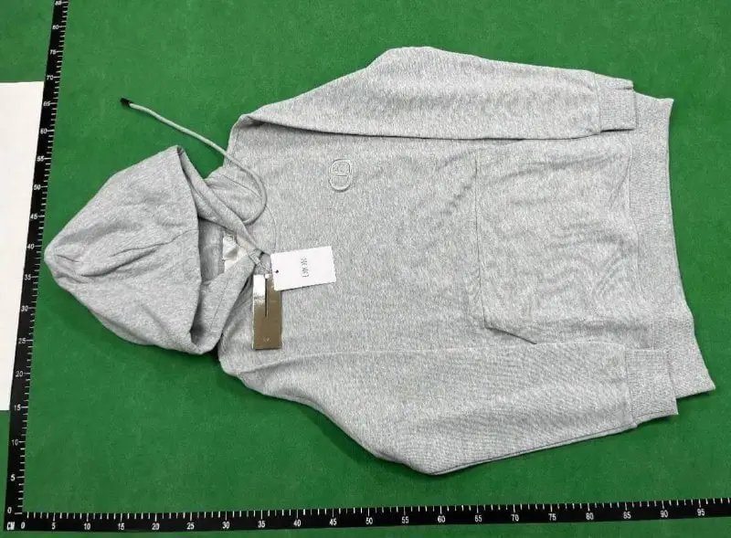 Dior Men's Black Hoodie with Embroidered Logo - Classic Style