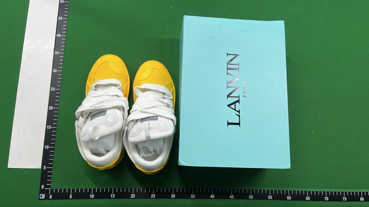 LANVIN Paris Fashion Sneakers with Zigzag Straps LANVIN Shoes
