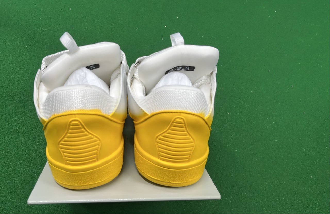 LANVIN Paris Fashion Sneakers with Zigzag Straps LANVIN Shoes