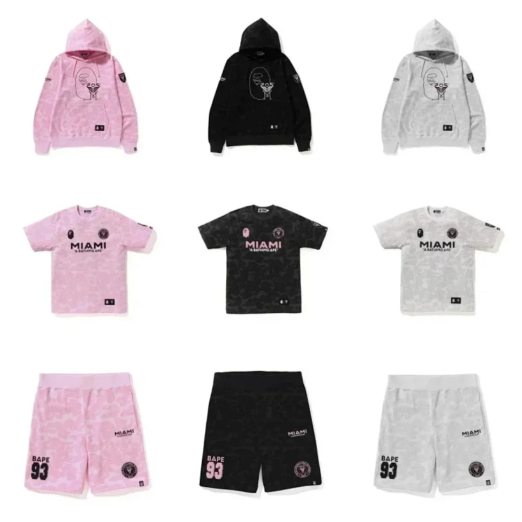 Miami Collection Hoodies, T-Shirts & Shorts by A BATHING APE