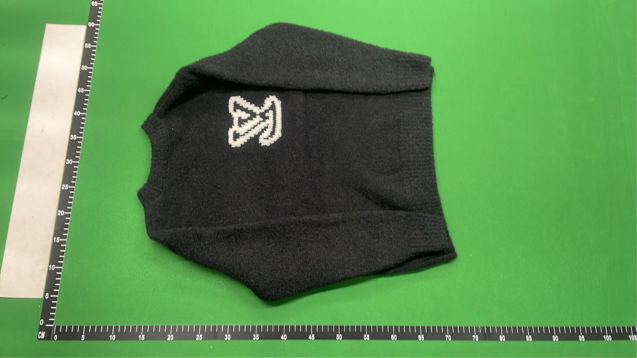 LV Kids Knit Sweater with Embroidered Flowers LV Sweaters