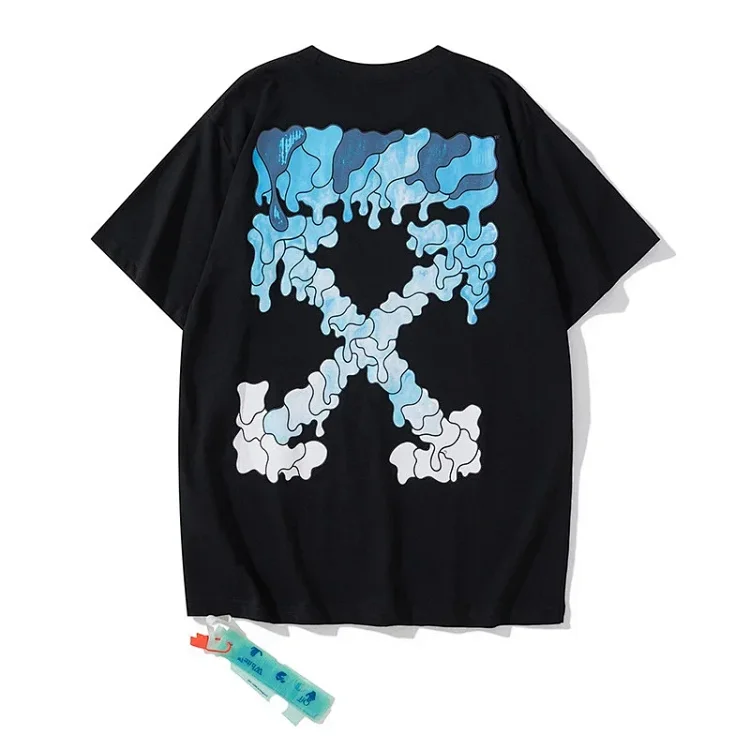 CloudX Abstract Cross T-Shirt Men's Fashion Streetwear CloudX Tshirt