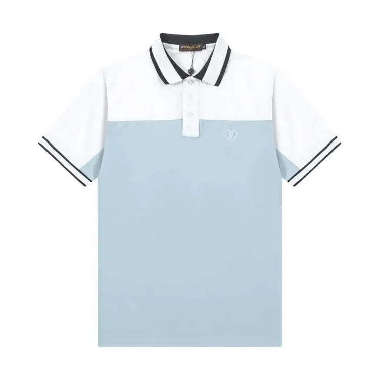 Louis Vuitton Color-Block Polo Shirt for Men