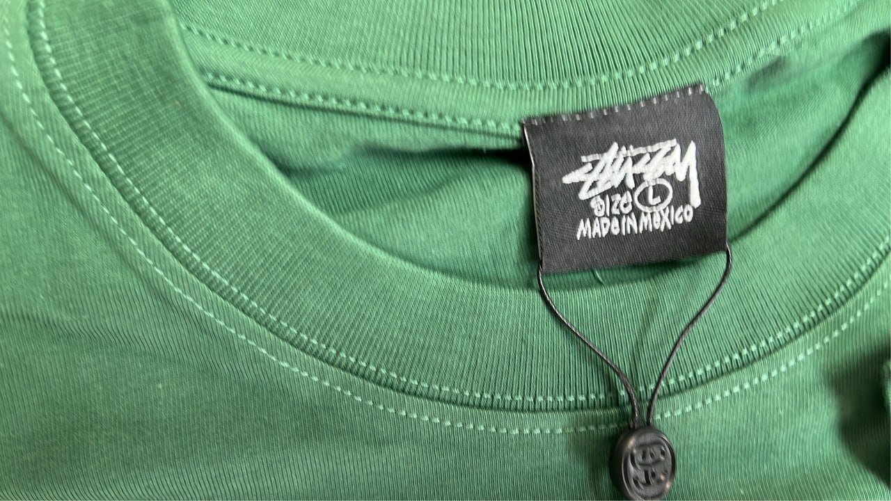 Stussy New York Angeles T-Shirt Green Stussy Tshirt
