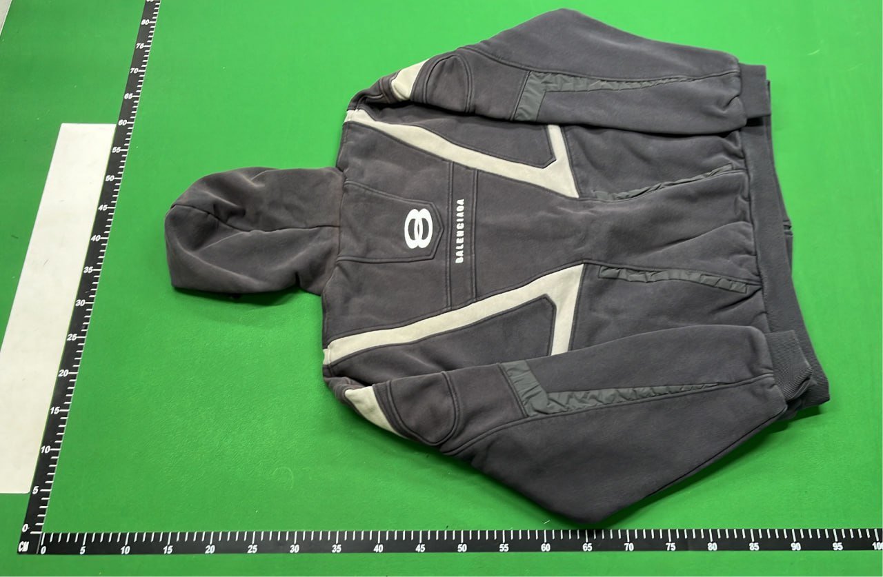 Black Hooded Jacket with Reflective Stripes Black Jackets