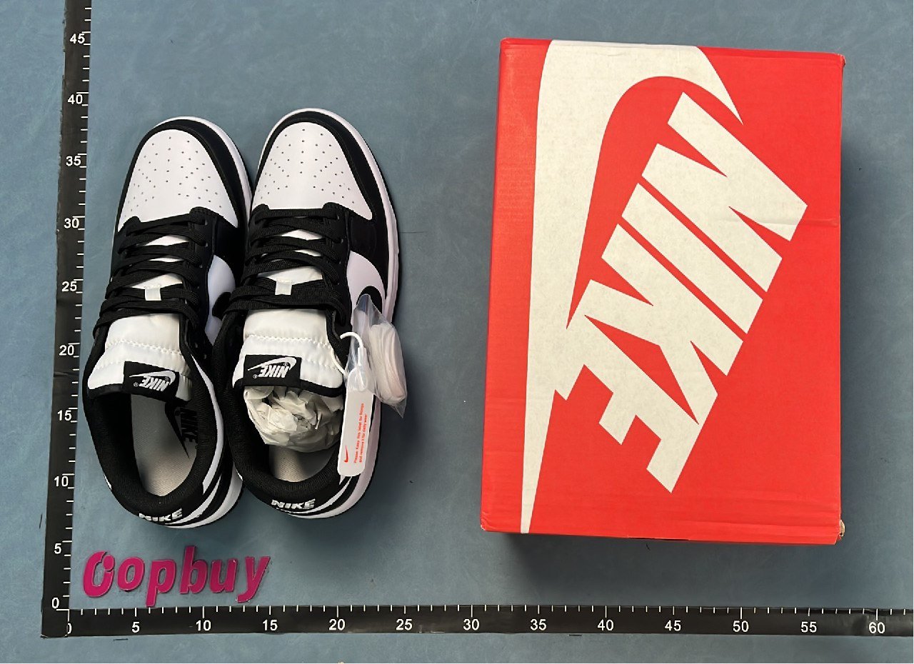  Nike Dunk Low Black White Men's Sneakers Nike Shoes  