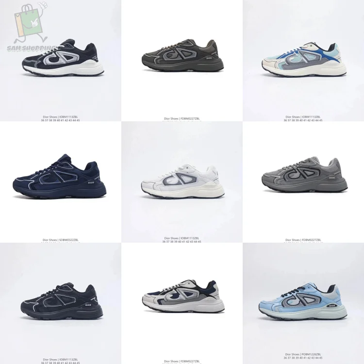 Dior Men's Fashion Sneakers IOBM1113ZBL Dior Shoes
