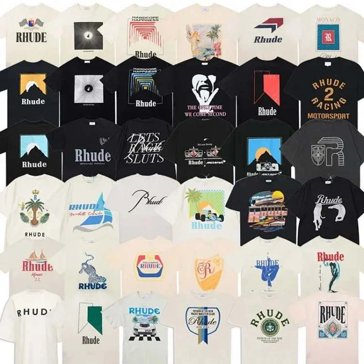 Rhude T-Shirt Collection - Premium Streetwear Design