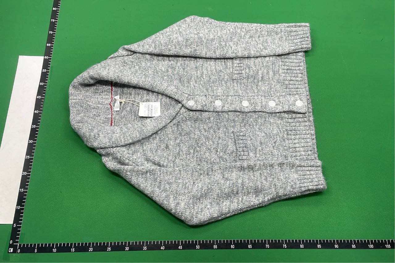 Men's Casual Shawl Collar Cardigan - Blue Melange Men's Sweaters