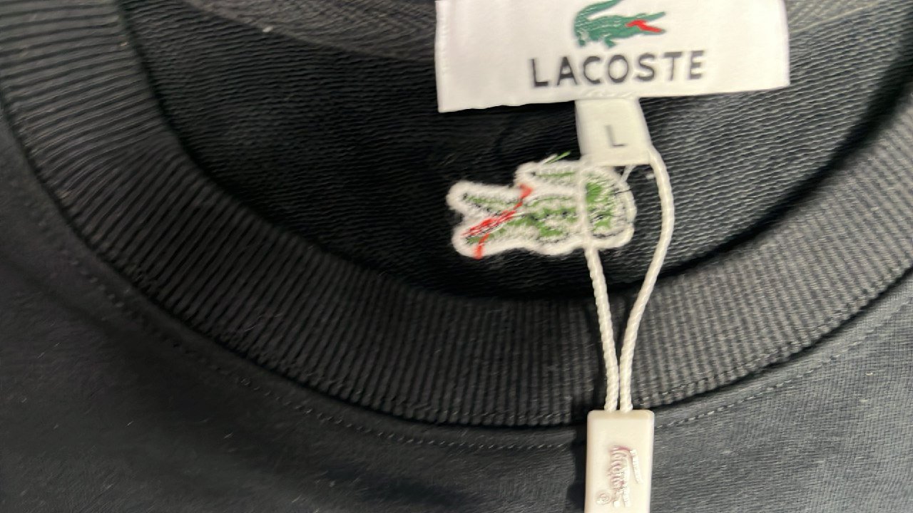 LACOSTE Men's Classic Crocodile Logo Sweatshirt LACOSTE Sweaters