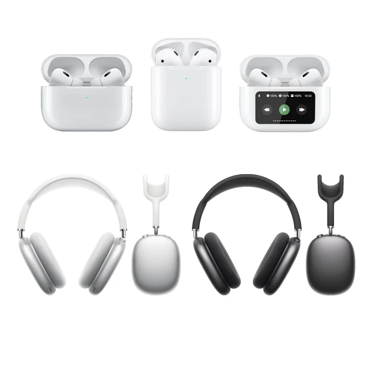 Wireless Earbuds and Headphones Set - Premium Sound Quality Premium Headphones