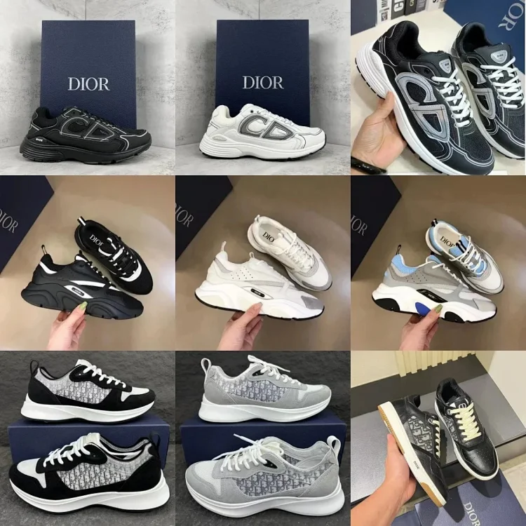 Dior Sneakers for Men and Women - Fashionable Athletic Shoes