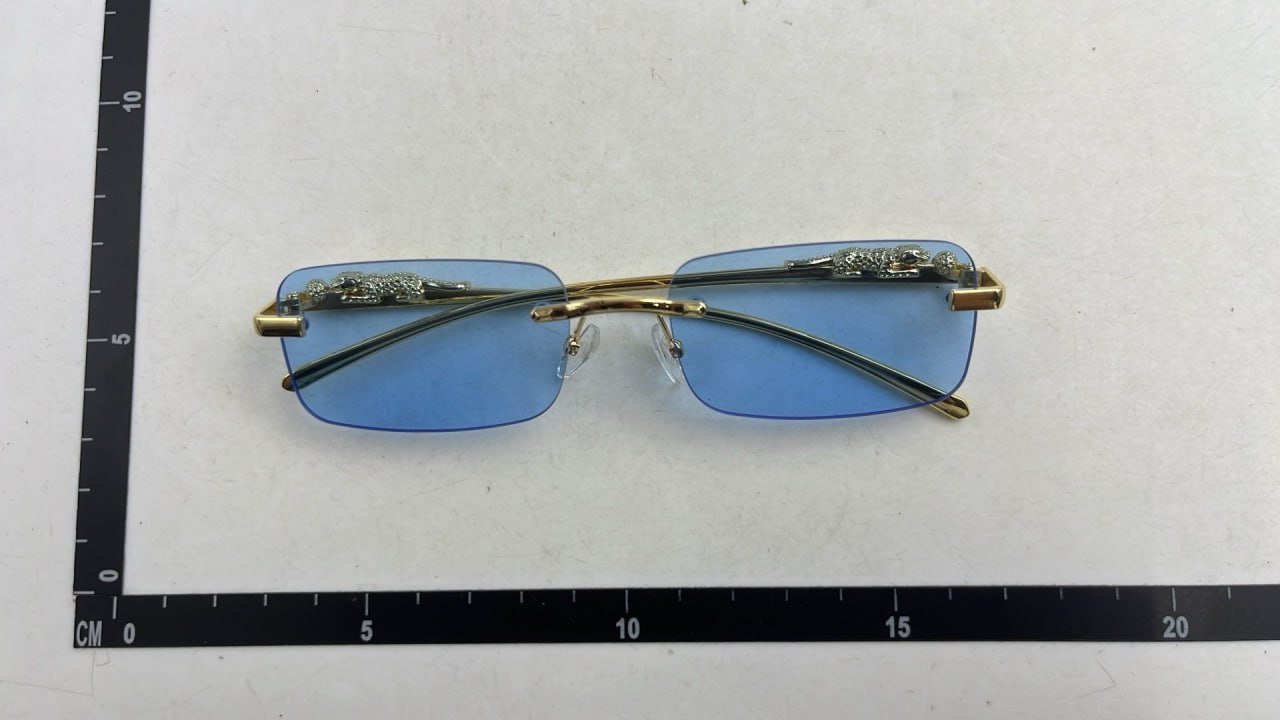 Dolce & Gabbana DG 6187 Sunglasses - Black Square Frame with Logo Temple