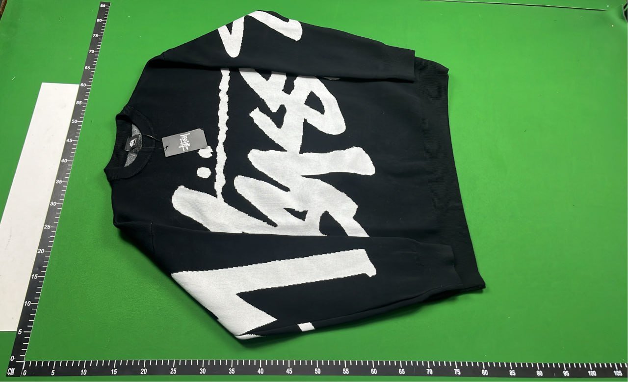 Stussy Classic Logo Crewneck Sweatshirt for Men Women Stussy Sweaters