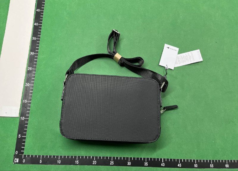 Lacoste Monogram Crossbody Bag with Crocodile Logo - Stylish & Durable  