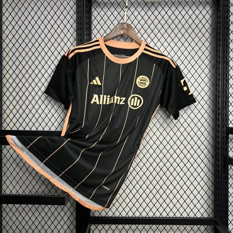 FC Bayern Munich Black Away Jersey 2023-2024  