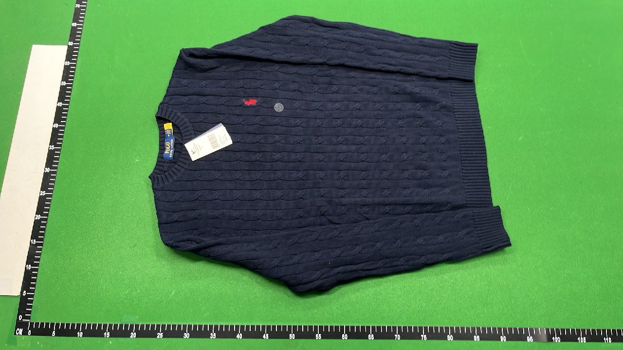 Men's Cable-Knit Wool Sweater - Green Men's Sweaters  