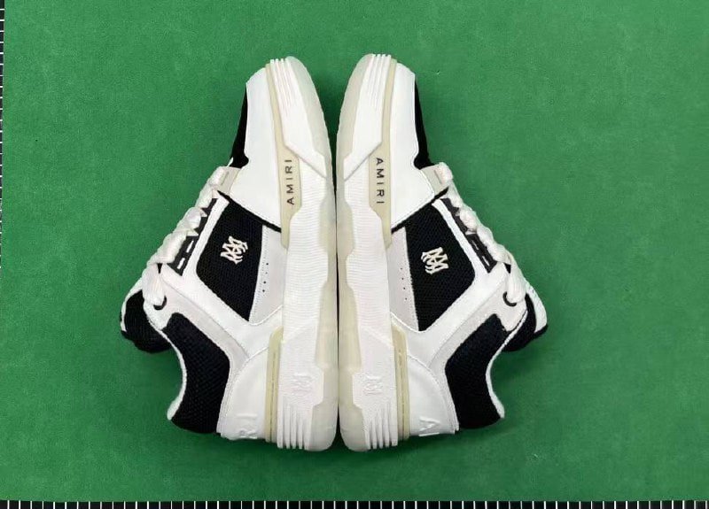  AMIRI White Black Pink Sneakers Chunky Platform Design  