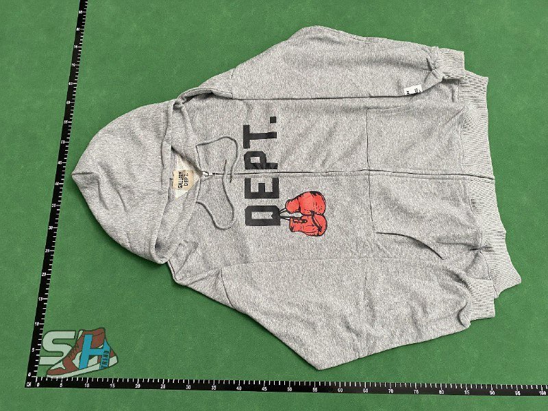 DEPT. '17 Gallery Hoodie - Beige, Gray, Navy