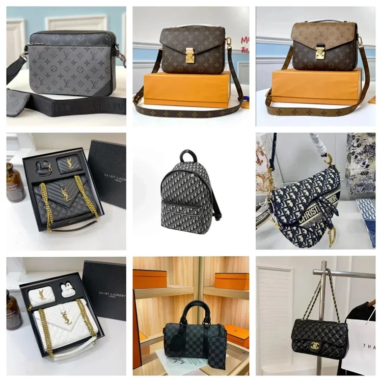 Louis Vuitton Monogram Crossbody Bag - Classic Designer Handbag